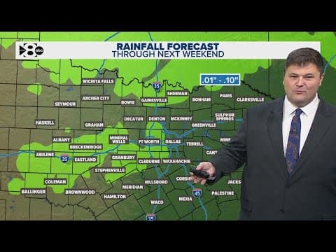 DFW Weather: Cool mornings, drier warmer days ahead