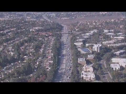 Thanksgiving travel | Thousands hit San Diego County freeways
