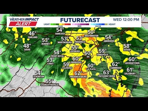 Live Radar: Tracking storms across the DMV