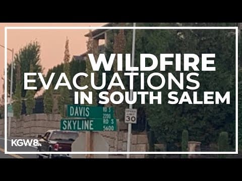 Vitae Springs Fire threatening homes in South Salem; Level 3 (Go Now) evacuations ordered