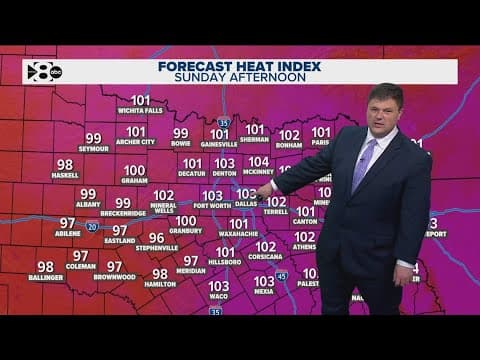 DFW Weather: It hasn't hit 100° in North Texas, but the triple-digit heat could come soon