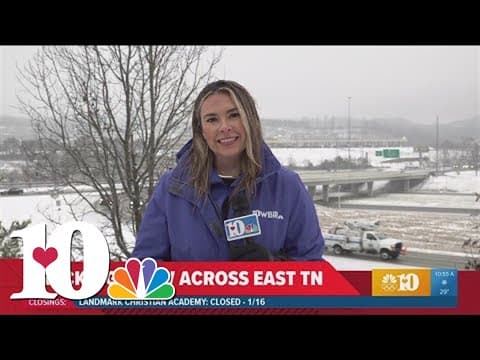 Building a snowman in Sevier County