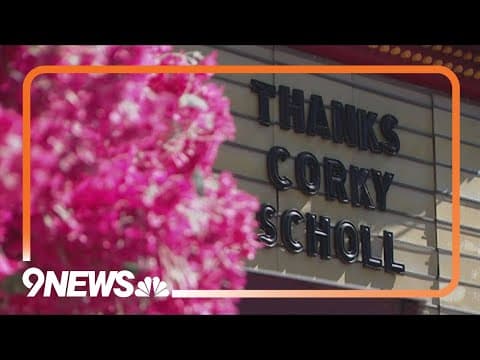 Denver's Oriental Theater pays tribute to 9NEWS photojournalist Corky Scholl