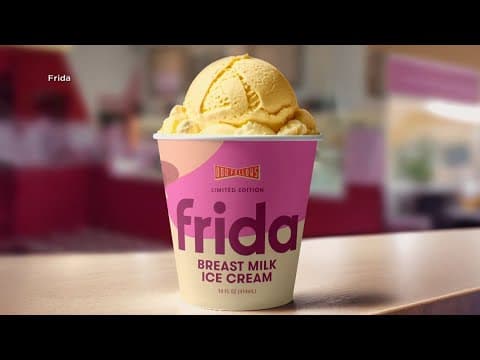 Parenting company Frida releasing limited edition ice cream with unique flavor