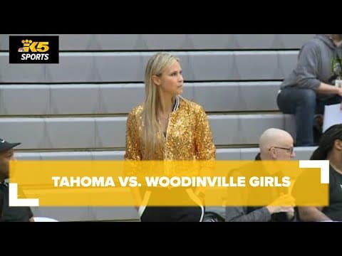 HS State Basketball:  Tahoma vs. Woodinville Girls