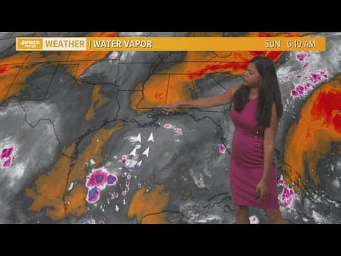 Scattered showers and storms are likely through the afternoon