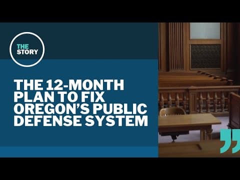 New leader of Oregon public defense agency delivers 12-month plan to address crisis