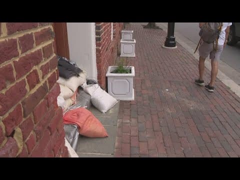 Alexandria residents, businesses brace for flooding ahead of Tropical Storm Debby