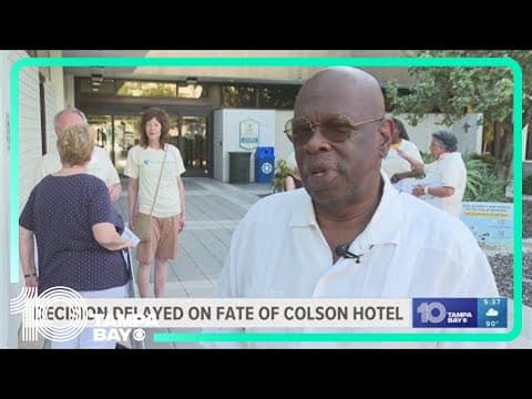 Fate of Sarasota's historic Colson Hotel remains uncertain after community rally