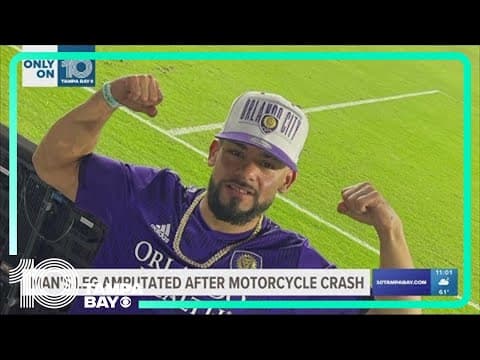 North Port man loses leg after motorcycle accident