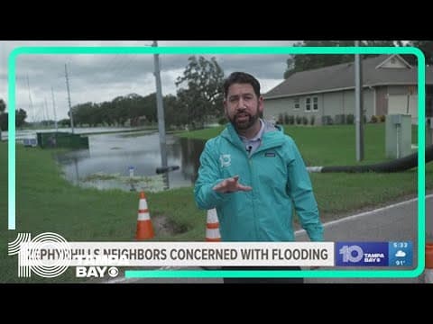 Zephyrhills neighbors concerned as floodwaters encroach on homes