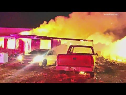 Shelbyville fire crews respond to 4 fires in a 24 hour period