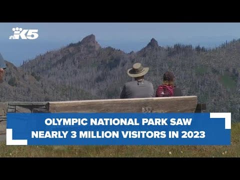 National Park Service says visits to Olympic National park are up