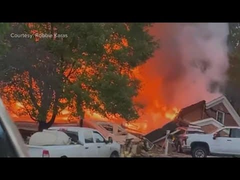 3 pets missing after house explodes in Haymarket, Va.