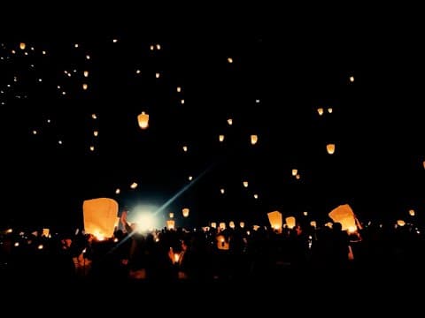 Moment of Zen | Watch paper lanterns take flight in Wharton County