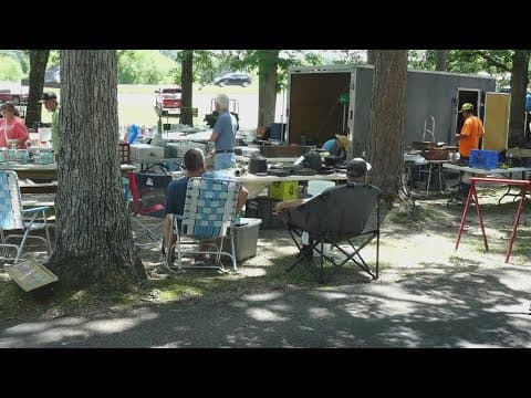 127 yard sale begins