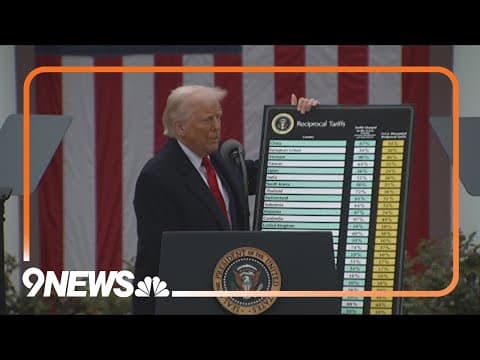 Trump announces 'reciprocal' tariffs in a risky move that could reshape the economy