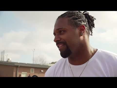 Walter Payton nominees work with local kids