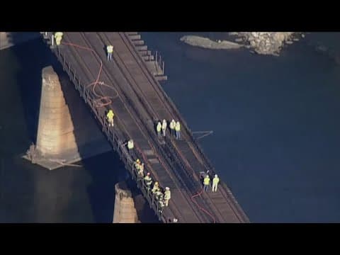 More train cancellations after fire on Harpers Ferry Bridge
