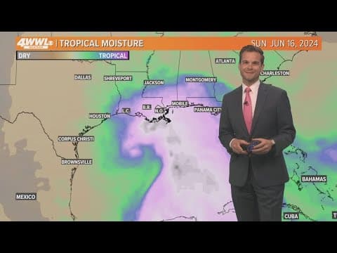 New Orleans Weather: High heat continues with eye on tropical precipitation