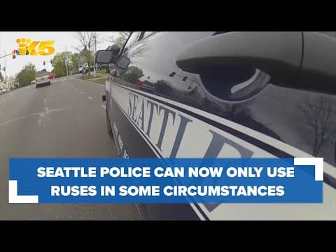 Seattle police can only use ruses in some circumstances under new policy