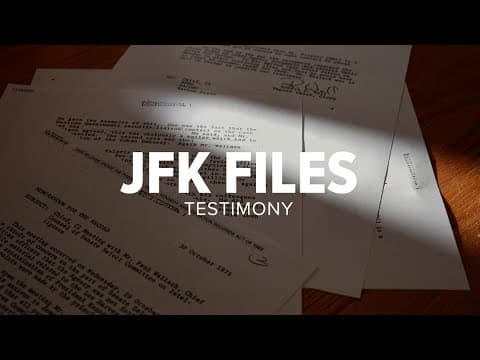 WATCH LIVE: Congressional hearing on JFK files