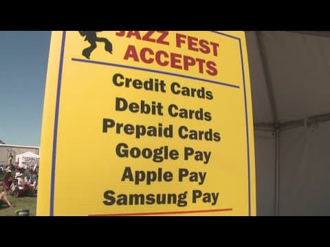 Jazz Fest is cashless again