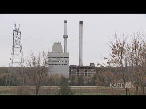 Xcel Energy implodes Granite Falls coal plant