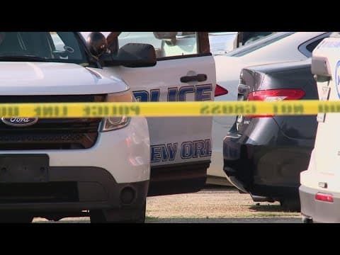 A man wanted for murder hospitalized after shot by NOPD