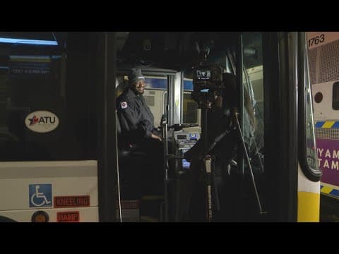 Shoutout to all the bus drivers working through the winter storm