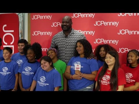 NBA legend Shaq takes 20 kids back-to-school shopping in North Texas