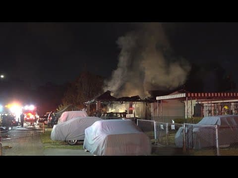 HFD: Dog dies, several firefighters hurt after hosue fire in north Houston