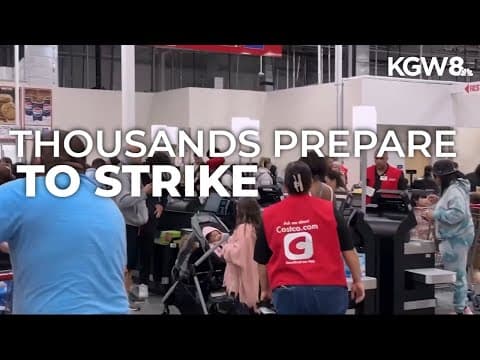 Costco workers prepare for potential nationwide strike