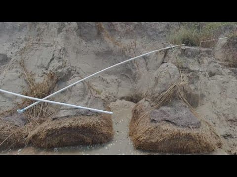 KHOU 11 tags along with team assessing dune erosion after Tropical Storm Alberto
