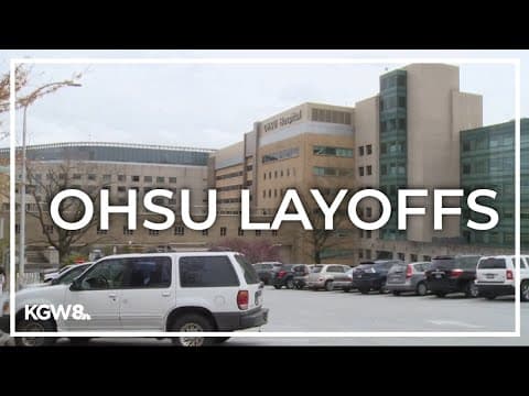 Researchers part of the first round of OHSU layoffs