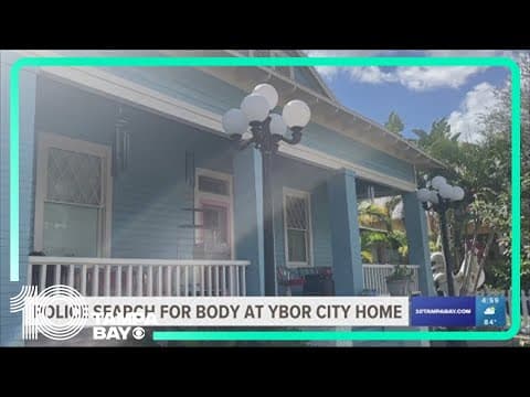 Police search for body at Ybor City home with eerie history