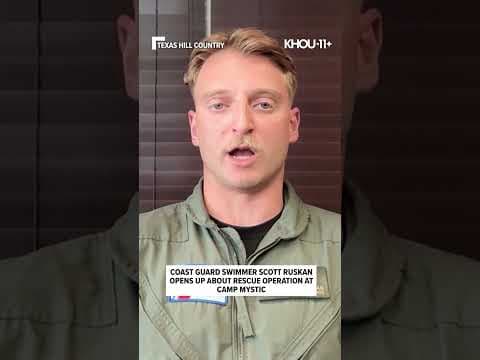 He wasn’t supposed to go in the water. What this Coast Guard swimmer did instead saved lives