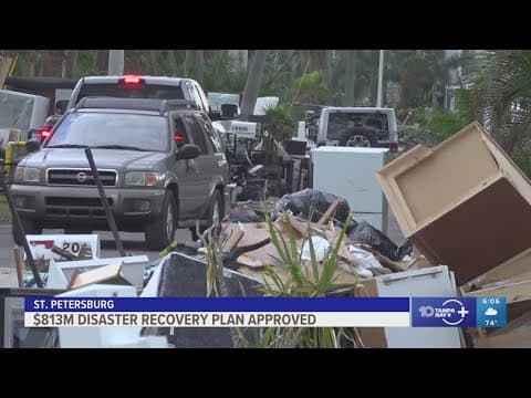 Pinellas County commissioners approve $813 million disaster recovery action plan