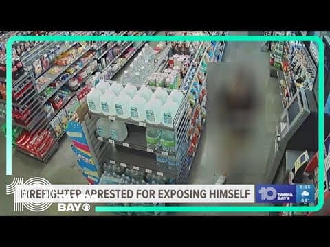 Clearwater firefighter accused of exposing himself to teenage girl in Pinellas Park 7-Eleven