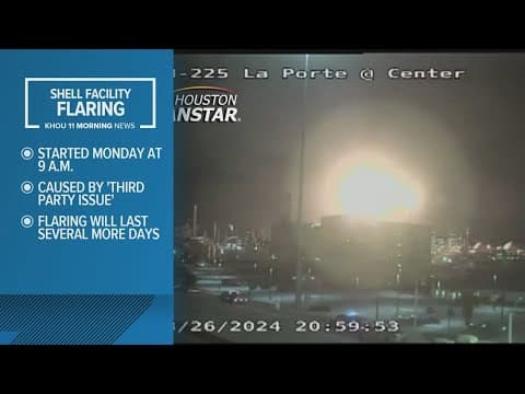 Flaring at Shell facility to last several more days