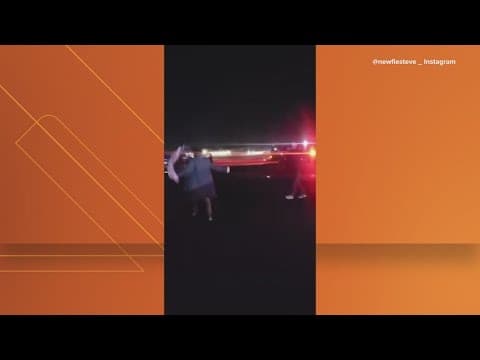 Passengers forced to evacuate plane in Canada