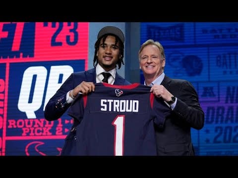 Stroud, Johnson, Smith-Njigba all drafted in first round of 2023 NFL Draft
