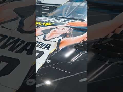 Sponsorship puts Caitlin Clark on the track at the Brickyard 400 I TIMELAPSE