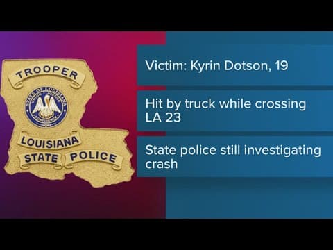 1 killed in fatal crash near Naval Station in Belle Chasse in Louisiana, LSP reports