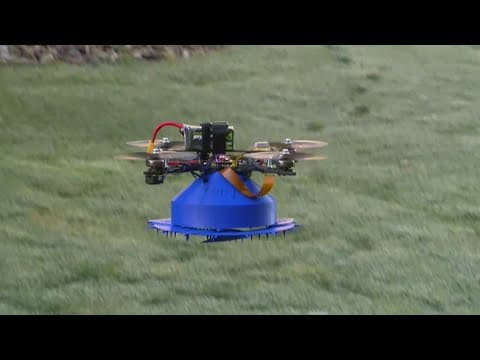 Poop-copter drone picks up dog poop