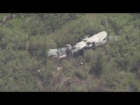 Latest Headlines | 2 rescued after plane crash near Larkspur