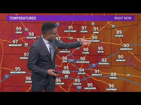DFW Weather: Hottest temperatures of the year expected