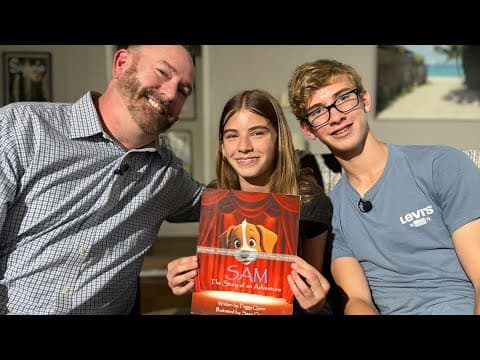 Family revives 1963 children's book with AI illustrations and heartwarming teamwork