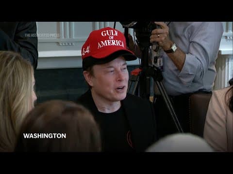 Trump says Musk can stay as long as he wants