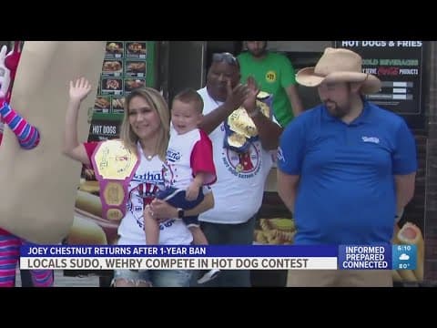 Tampa Bay native Miki Sudo looks to defend Nathan's hot dog eating championship